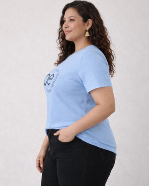 Be Brave Fearless Plus Size Women Premium Tee