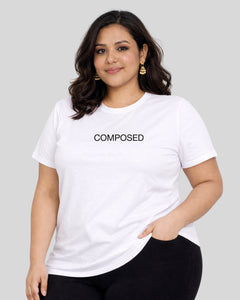 Composed T-Shirt — Minimal Look, Maximum Presence