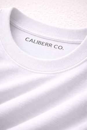 Engineered Silhouette T-Shirt — Structured Fit, Sharp Look