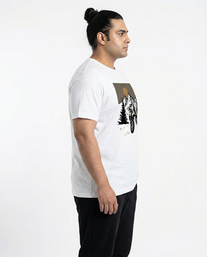 Mountain Life Plus Size Men Premium Tee