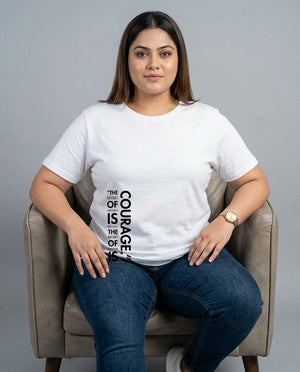 Courage Plus Size Women Premium Tee