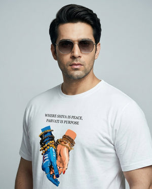 Where Shiva is peace Plus Size Men Premium Tee