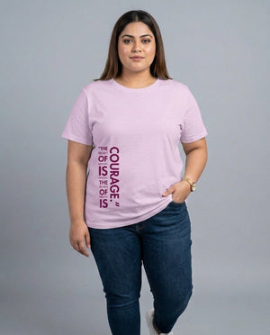 Courage Plus Size Women Premium Tee