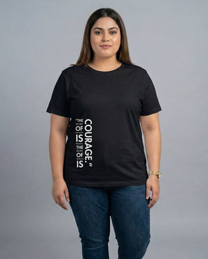Courage Plus Size Women Premium Tee