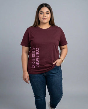 Courage Plus Size Women Premium Tee
