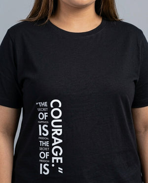 Courage Plus Size Women Premium Tee