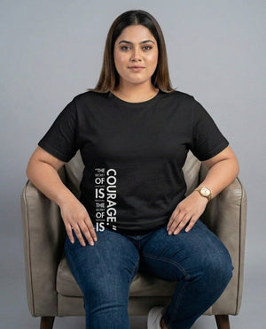 Courage Plus Size Women Premium Tee