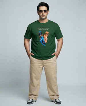 Where Shiva is peace Plus Size Men Premium Tee