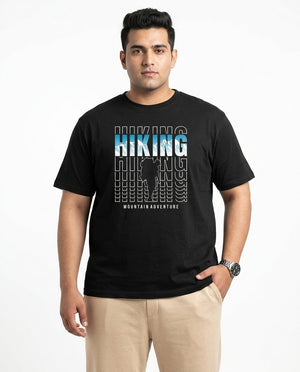 Hiking Plus Size Men Premium Tee
