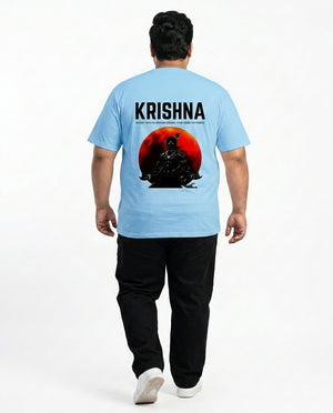 Krishna Plus Size Men Premium Tee