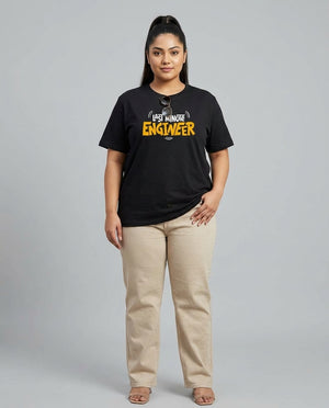 Last Minute Engineer Plus Size Women Premium Tee