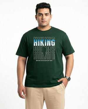 Hiking Plus Size Men Premium Tee