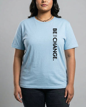 Be The Change Plus Size Women Premium Tee