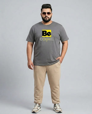 Be Original Plus Size Men Premium Tee