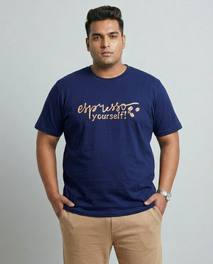 Expresso Yourself Plus Size Men Premium Tee
