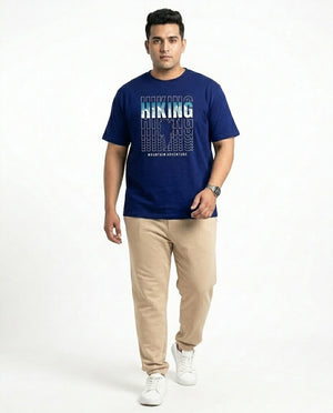 Hiking Plus Size Men Premium Tee
