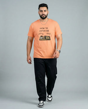 How To Catch me Plus Size Men Premium Tee