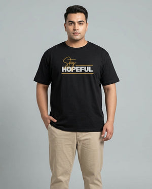 Stay Hopeful Plus Size Men Premium Tee
