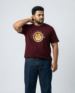Coffeeholic Plus Size Men Premium Tee