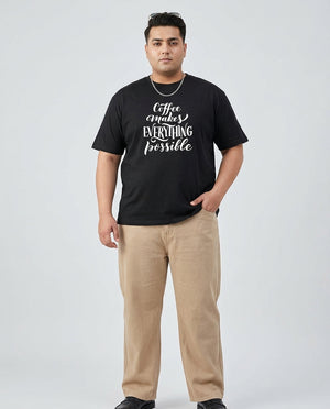 Coffee Makes Every things Plus Size Men Premium Tee