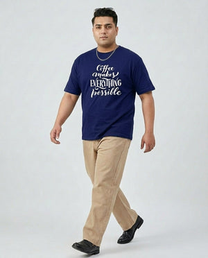 Coffee Makes Every things Plus Size Men Premium Tee