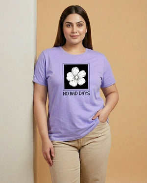No Bad Days Plus Size Women Premium Tee