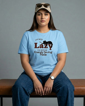 I'm Not Lazy Plus Size Women Premium Tee