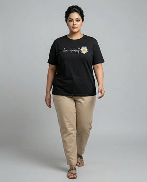 Love Yourself Plus Size Women Premium Tee