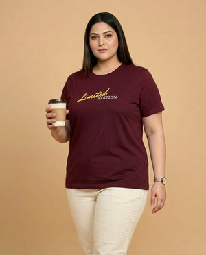 Limited Edition Plus Size Women Premium Tee