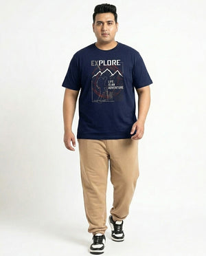 Life Is An Adventure Plus Size Men Premium Tee