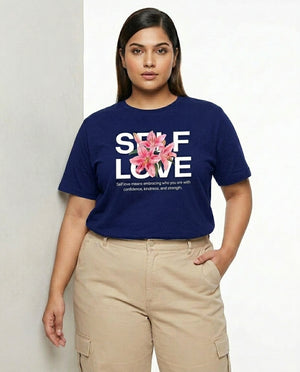 Self Love Plus Size Women Premium Tee