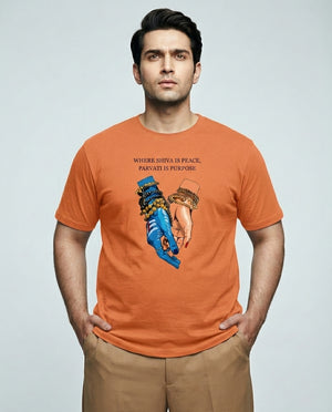 Where Shiva is peace Plus Size Men Premium Tee