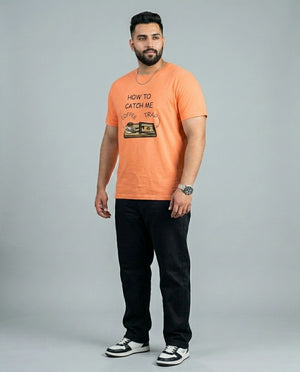 How To Catch me Plus Size Men Premium Tee