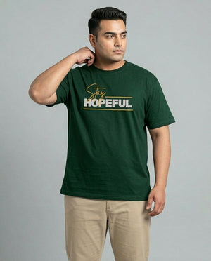 Stay Hopeful Plus Size Men Premium Tee