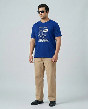 My Coffee Plus Size Men Premium Tee