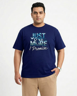 just one more i promise Plus Size Men Premium Tee