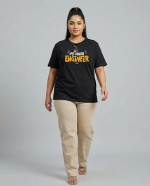 Last Minute Engineer Plus Size Women Premium Tee