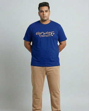 Expresso Yourself Plus Size Men Premium Tee