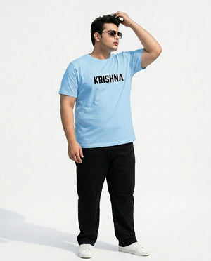 Krishna Plus Size Men Premium Tee
