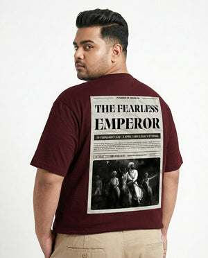 Fearless Emperor Plus Size Men Premium Tee