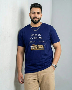 How To Catch me Plus Size Men Premium Tee