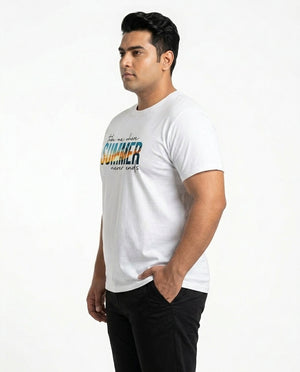 Take Me Where Summer Never Ends Plus Size Men Premium Tee