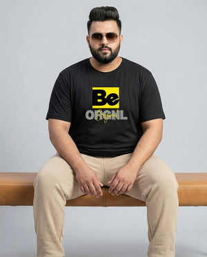 Be Original Plus Size Men Premium Tee