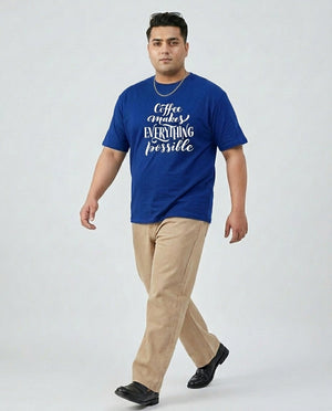 Coffee Makes Every things Plus Size Men Premium Tee