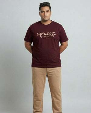 Expresso Yourself Plus Size Men Premium Tee