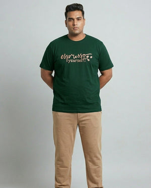 Expresso Yourself Plus Size Men Premium Tee