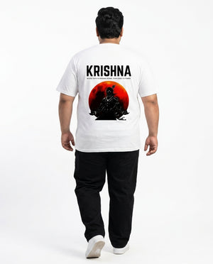 Krishna Plus Size Men Premium Tee