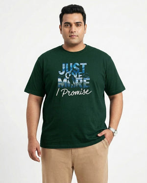 just one more i promise Plus Size Men Premium Tee