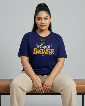 Last Minute Engineer Plus Size Women Premium Tee