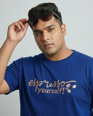 Expresso Yourself Plus Size Men Premium Tee